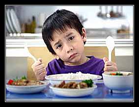 ngán ăn ở trẻ