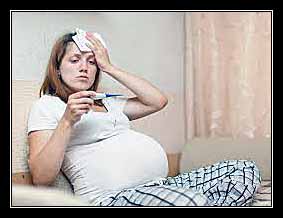 sốt ở phụ nữ mang thai